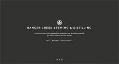 Desktop Screenshot of drinkrangercreek.com